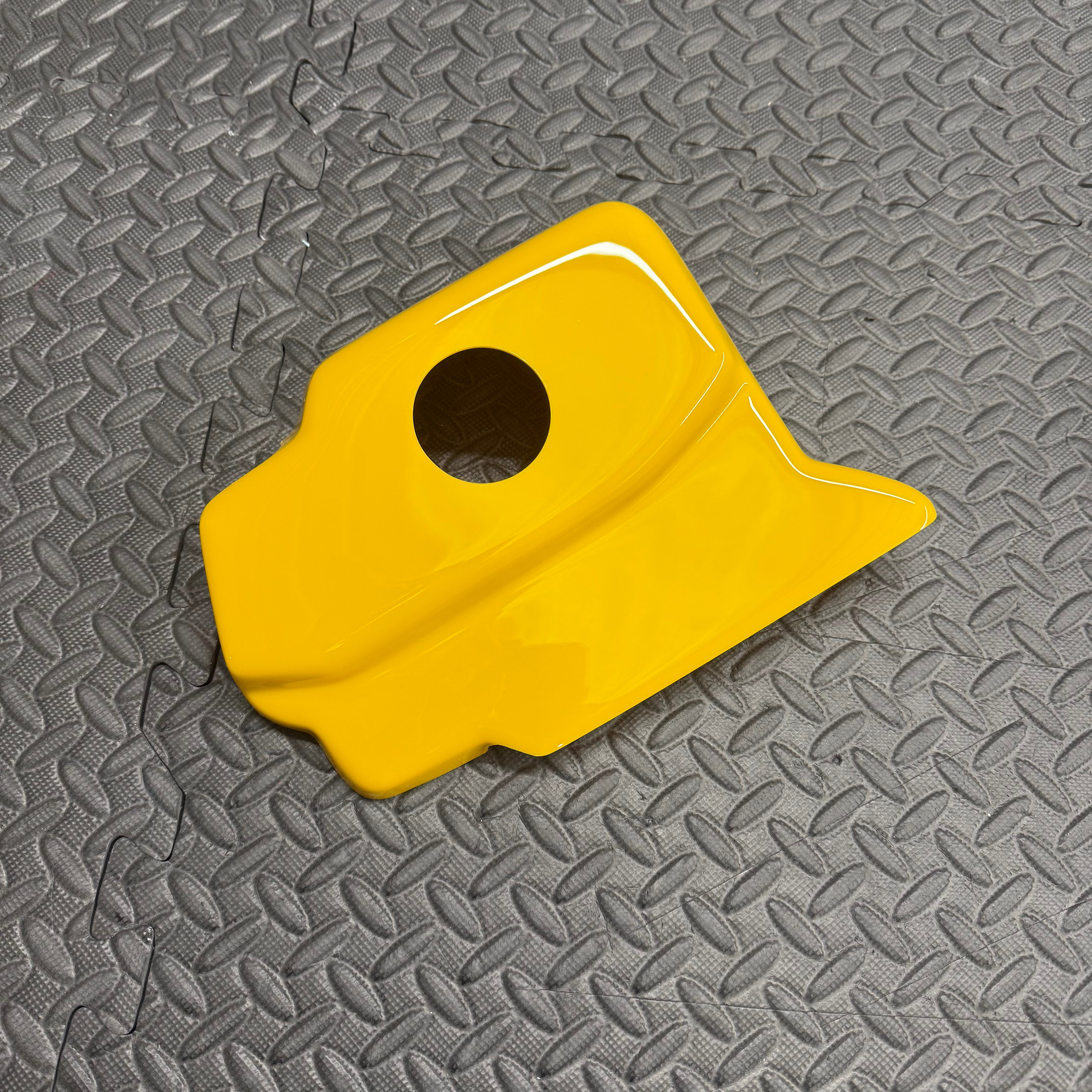 Proform Coolant Tank Cover - Mazda MX5/Miata Mk3/3.5/NC - Gloss Yellow Plastic