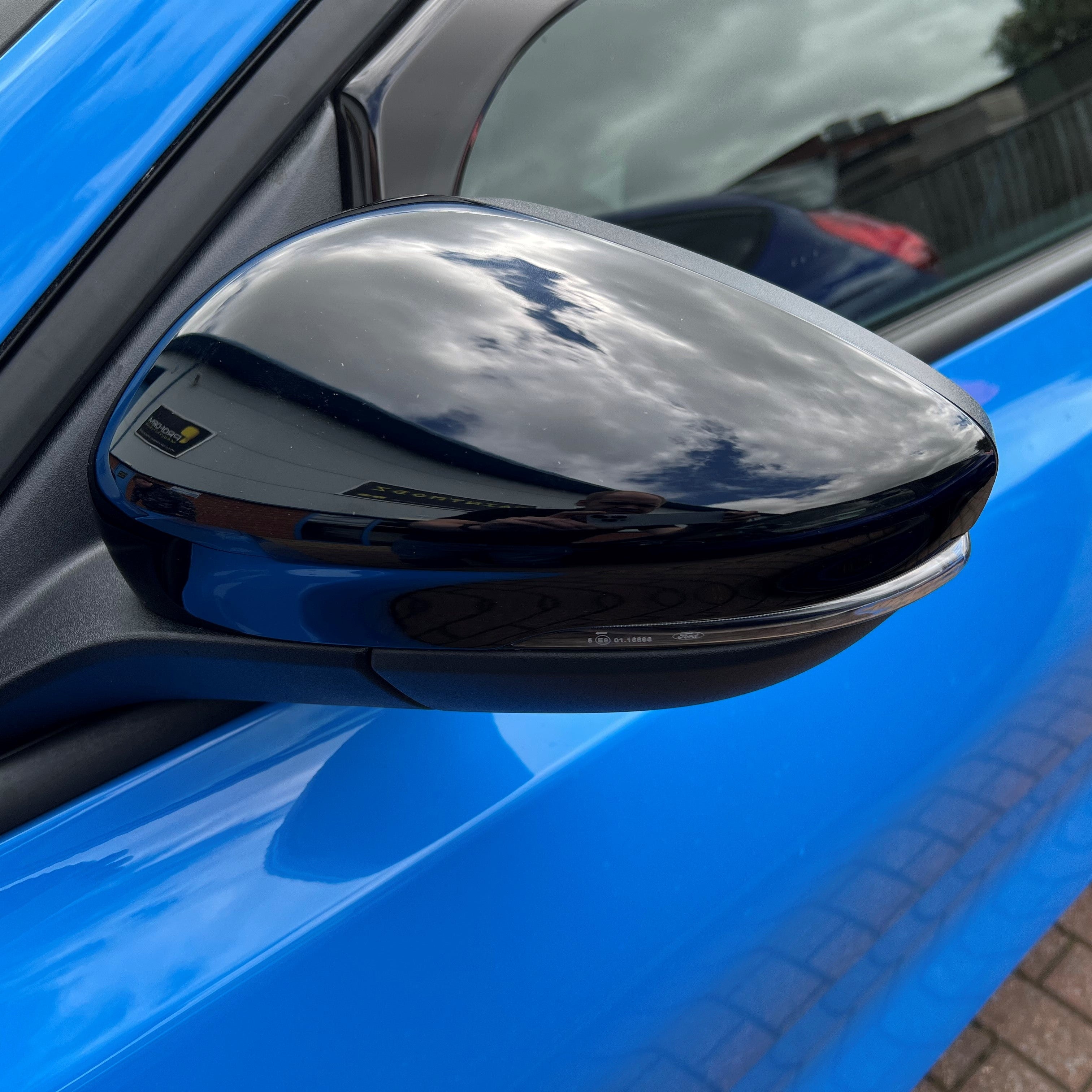 Mirror Caps - MK4/4.5 Focus - Painted Gloss Black