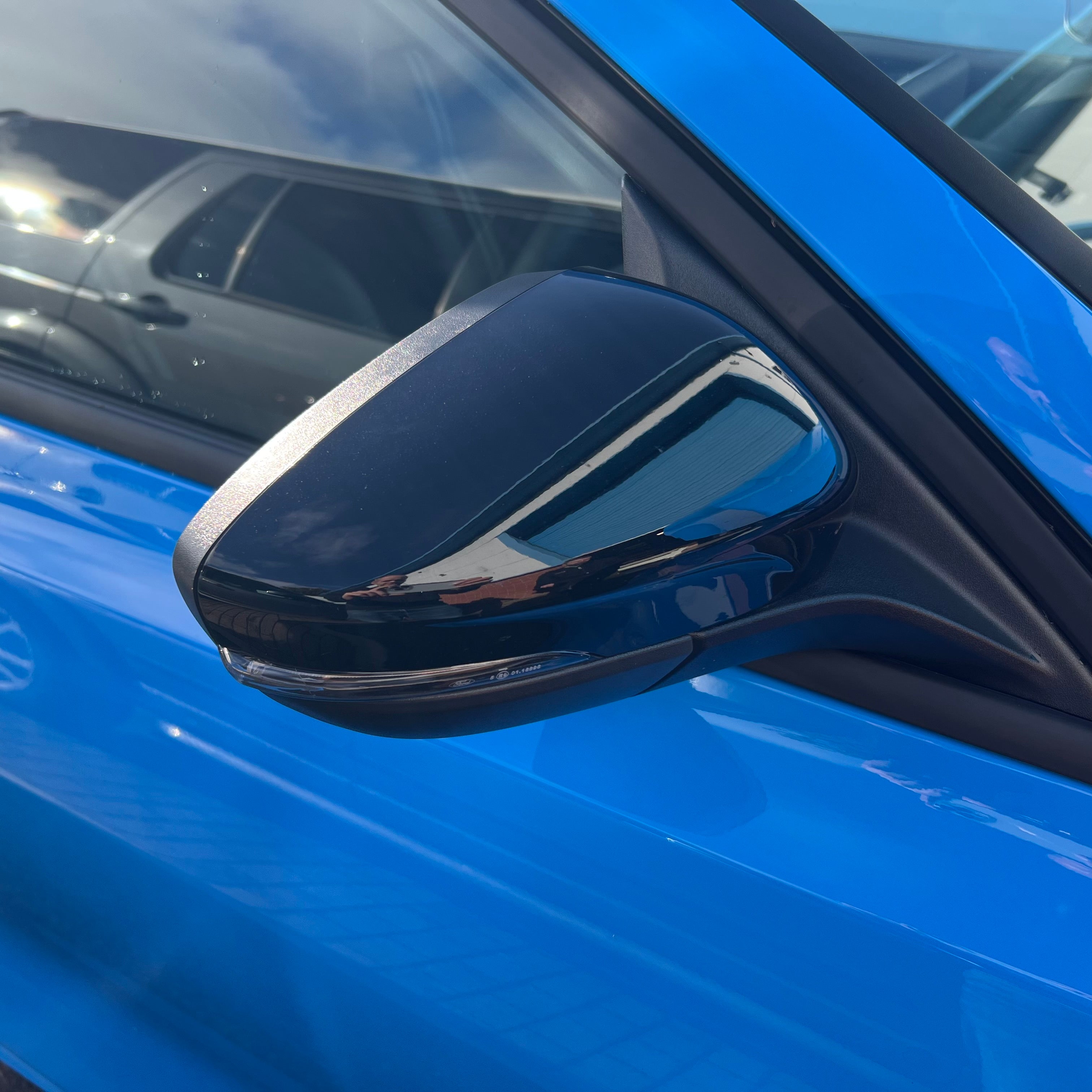 Mirror Caps - MK4/4.5 Focus - Painted Gloss Black