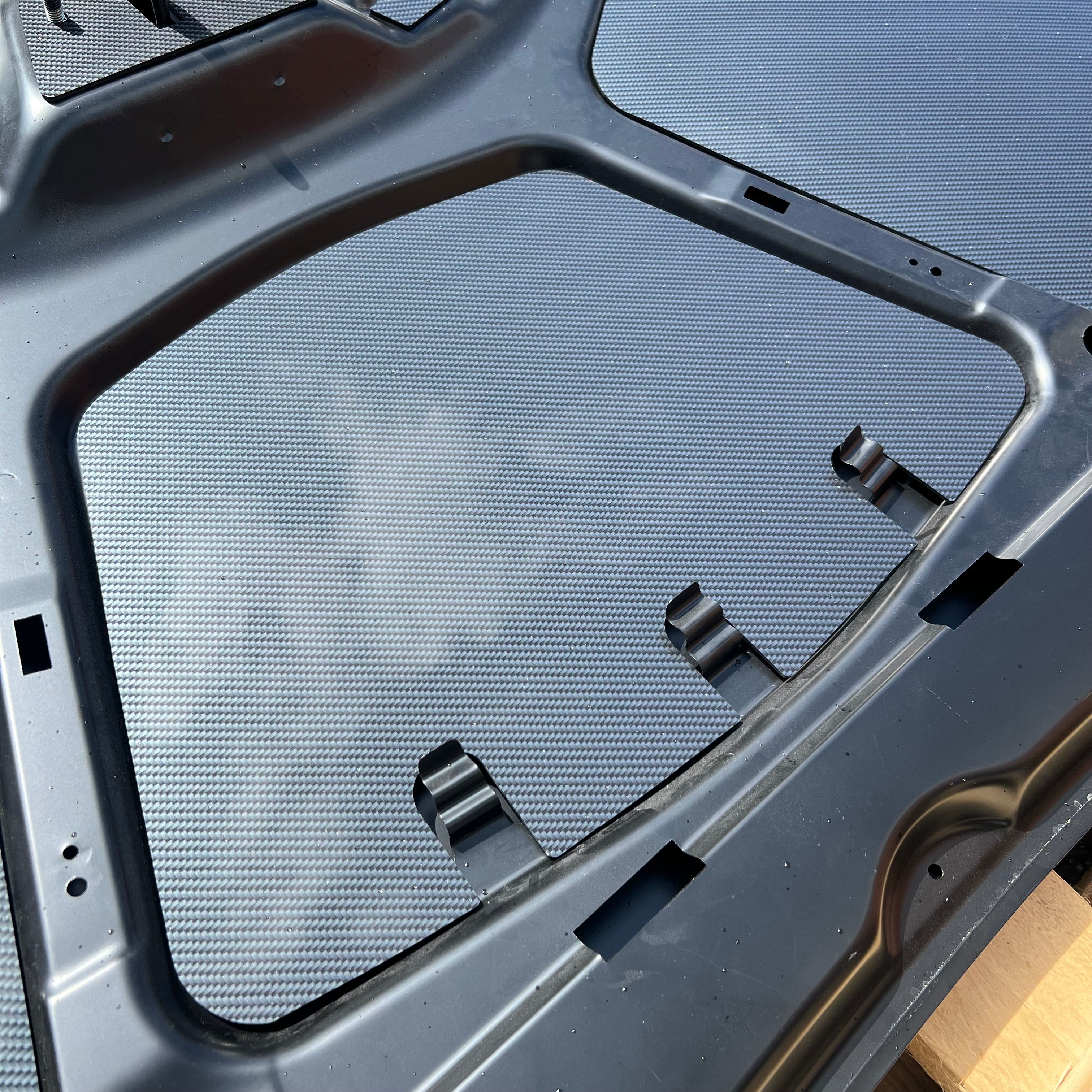 Proform Under Bonnet Panels & Finishing Plate Set - Mk3.5 Focus - Deluxe Carbon Fibre Effect Plastic