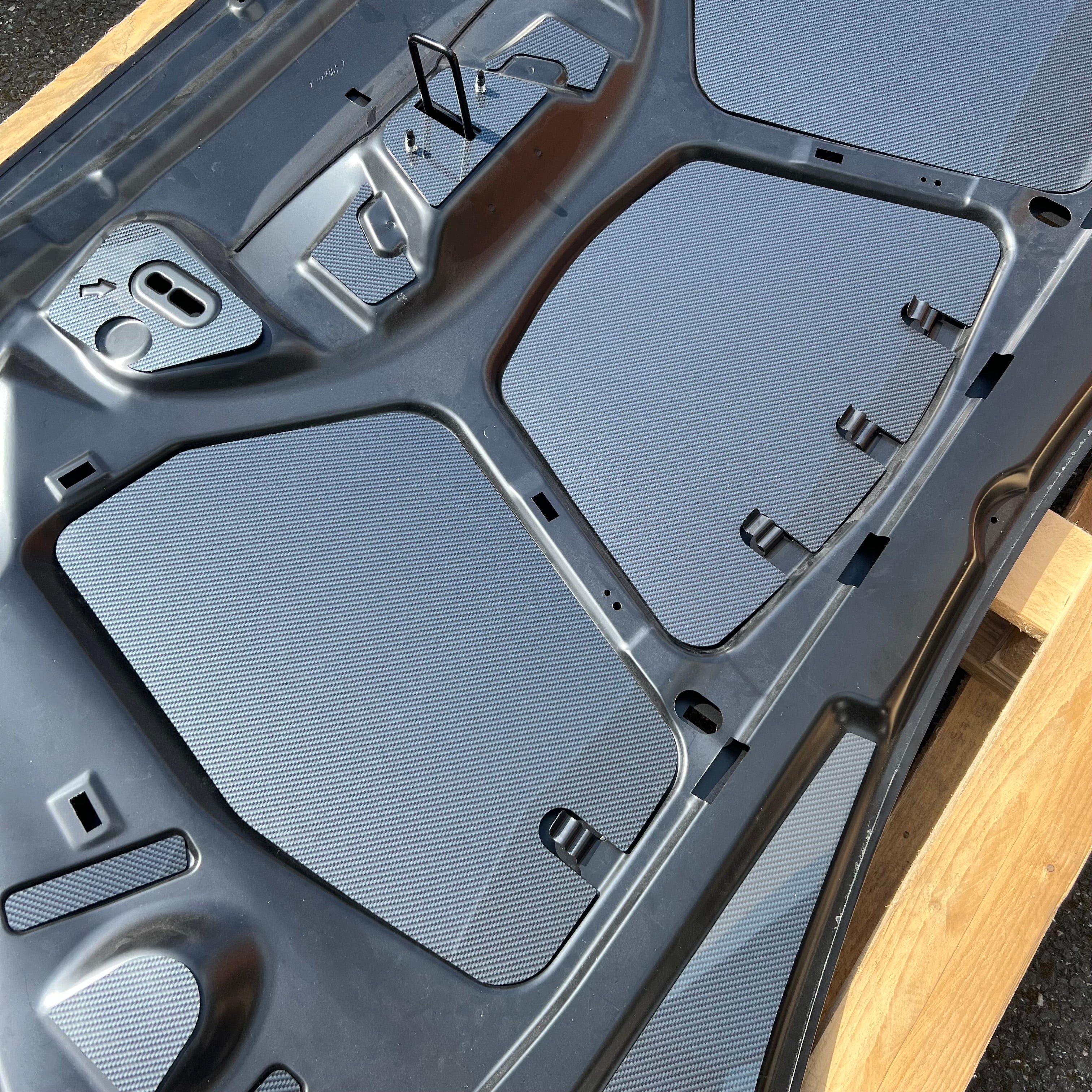 Proform Under Bonnet Panels & Finishing Plate Set - Mk3.5 Focus - Deluxe Carbon Fibre Effect Plastic