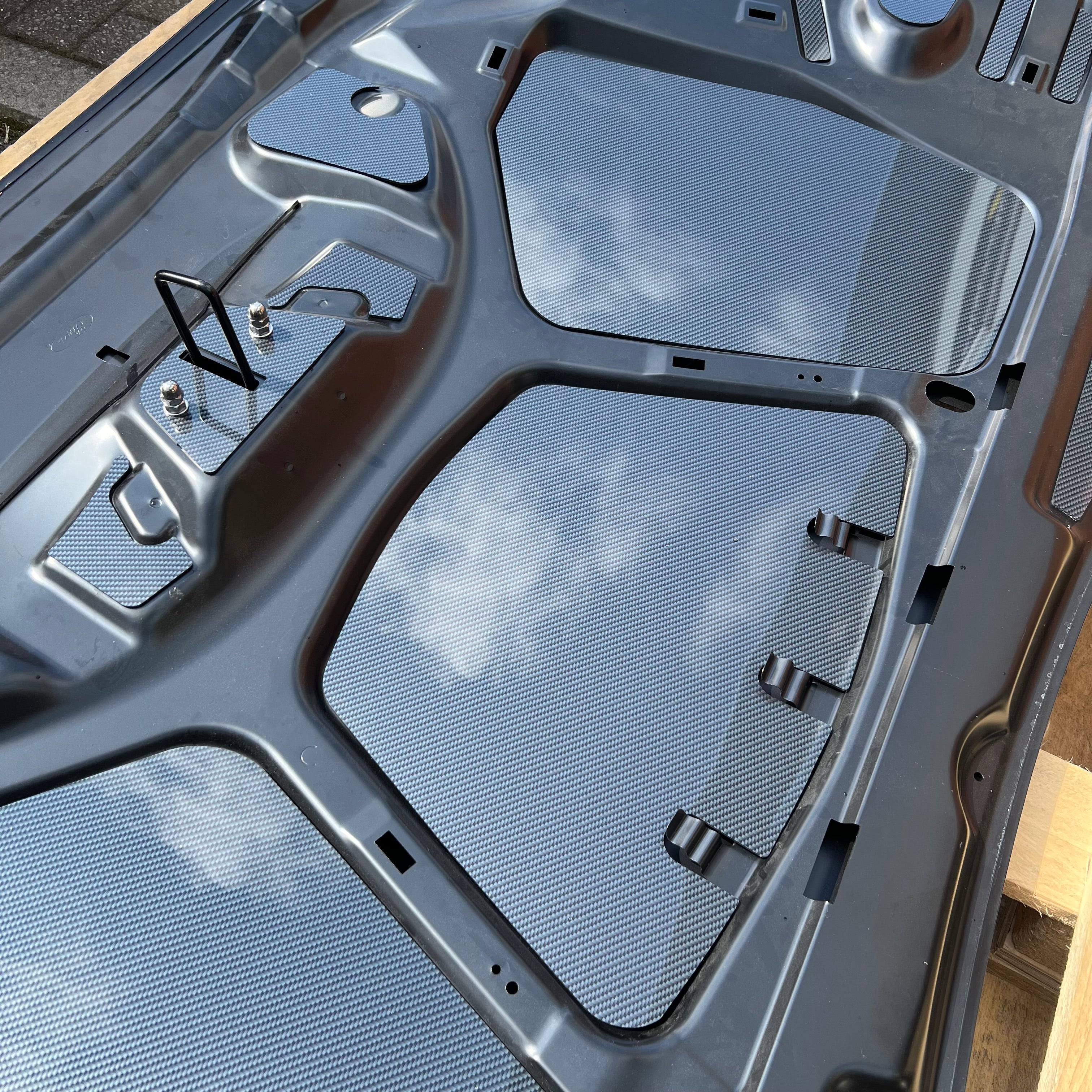 Proform Under Bonnet Panels & Finishing Plate Set - Mk3.5 Focus - Deluxe Carbon Fibre Effect Plastic