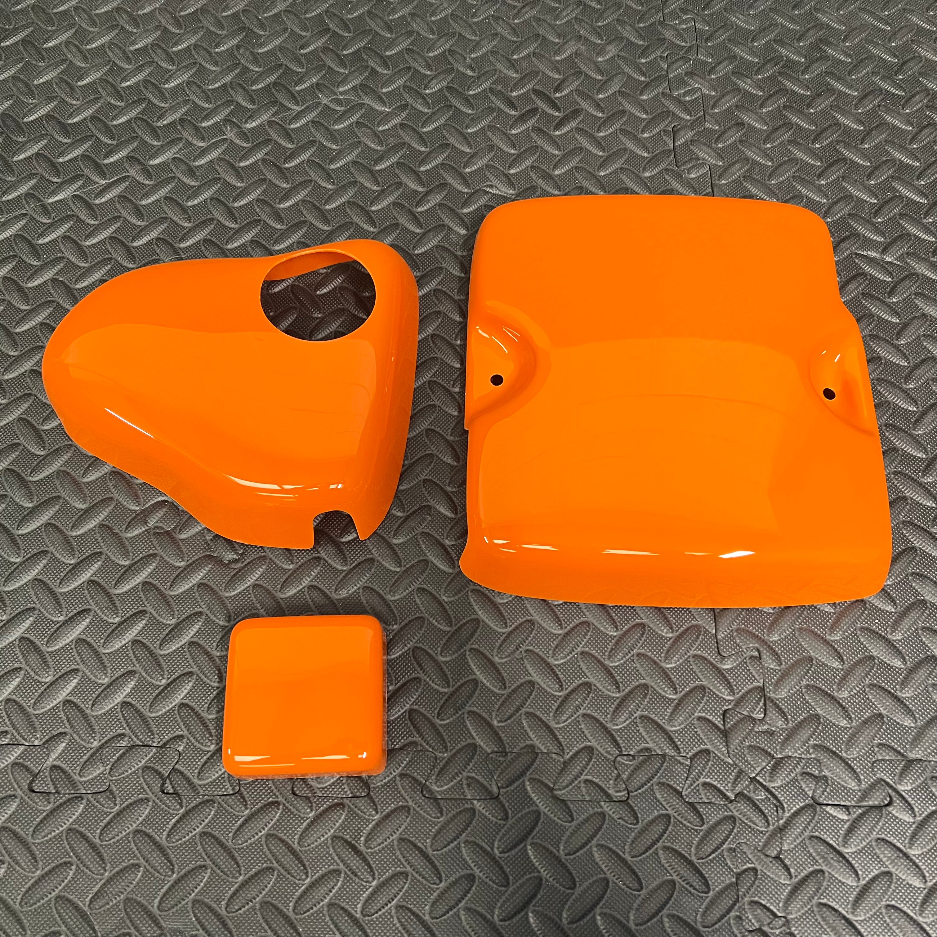 Proform Engine Bay Dress Up Kit - Mk6 Fiesta ST150 - Gloss Orange Plastic