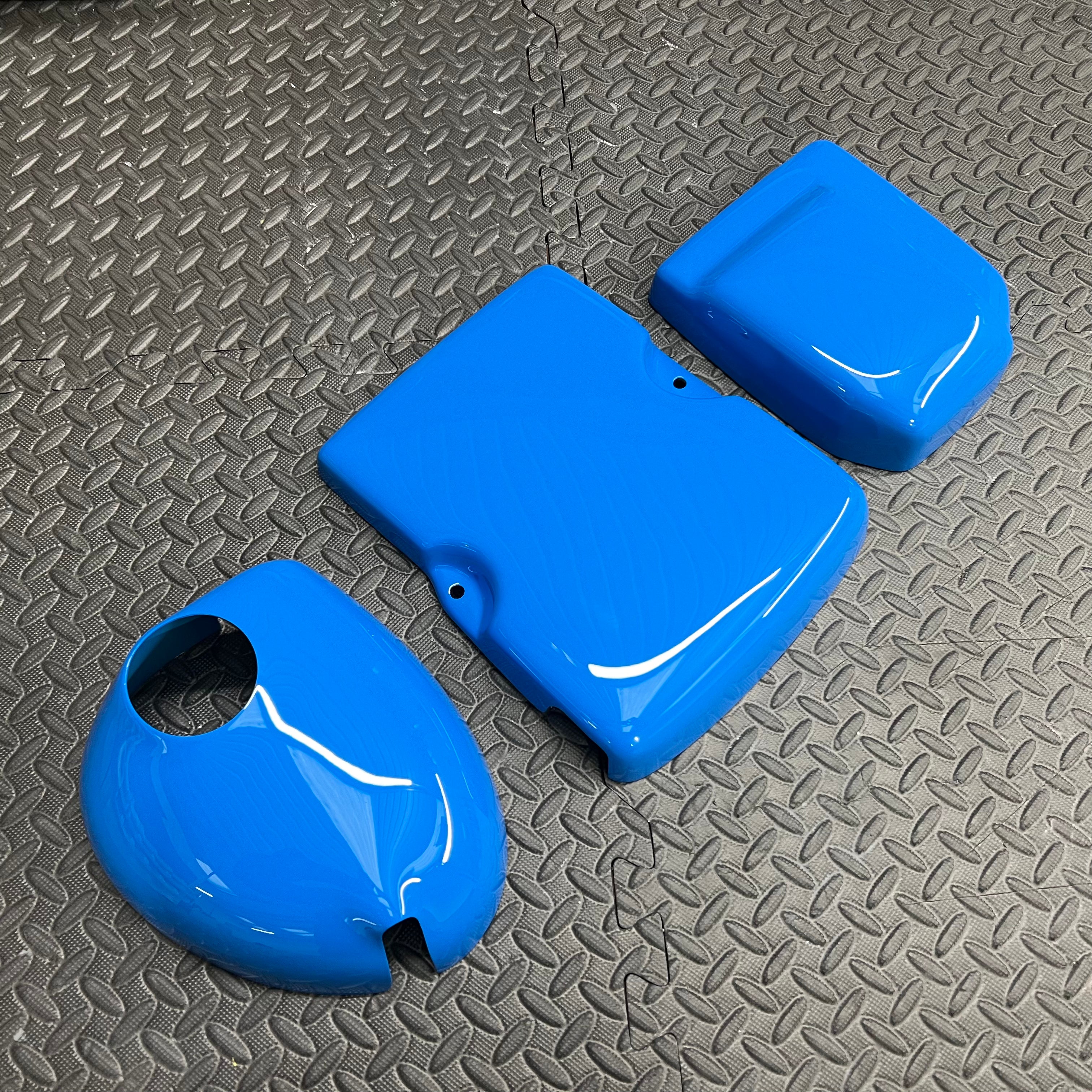 Proform Engine Bay Dress Up Kit - Mk8/8.5 Fiesta / Mk2/2.5 Puma - Painted Azure Blue