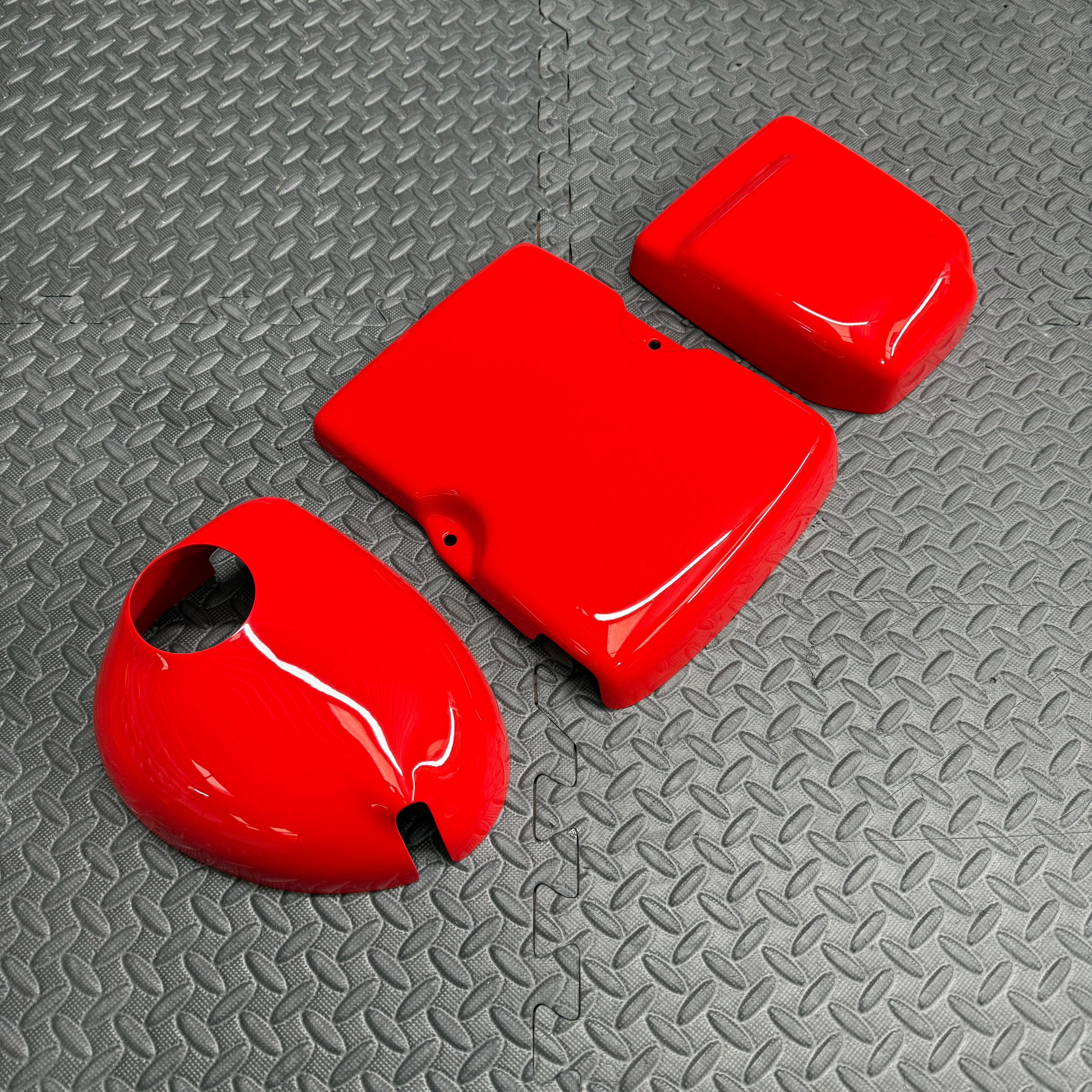 Engine Bay Dress Up Kit - Mk8/8.5 Fiesta / Mk2/2.5 Puma - Painted Race Red