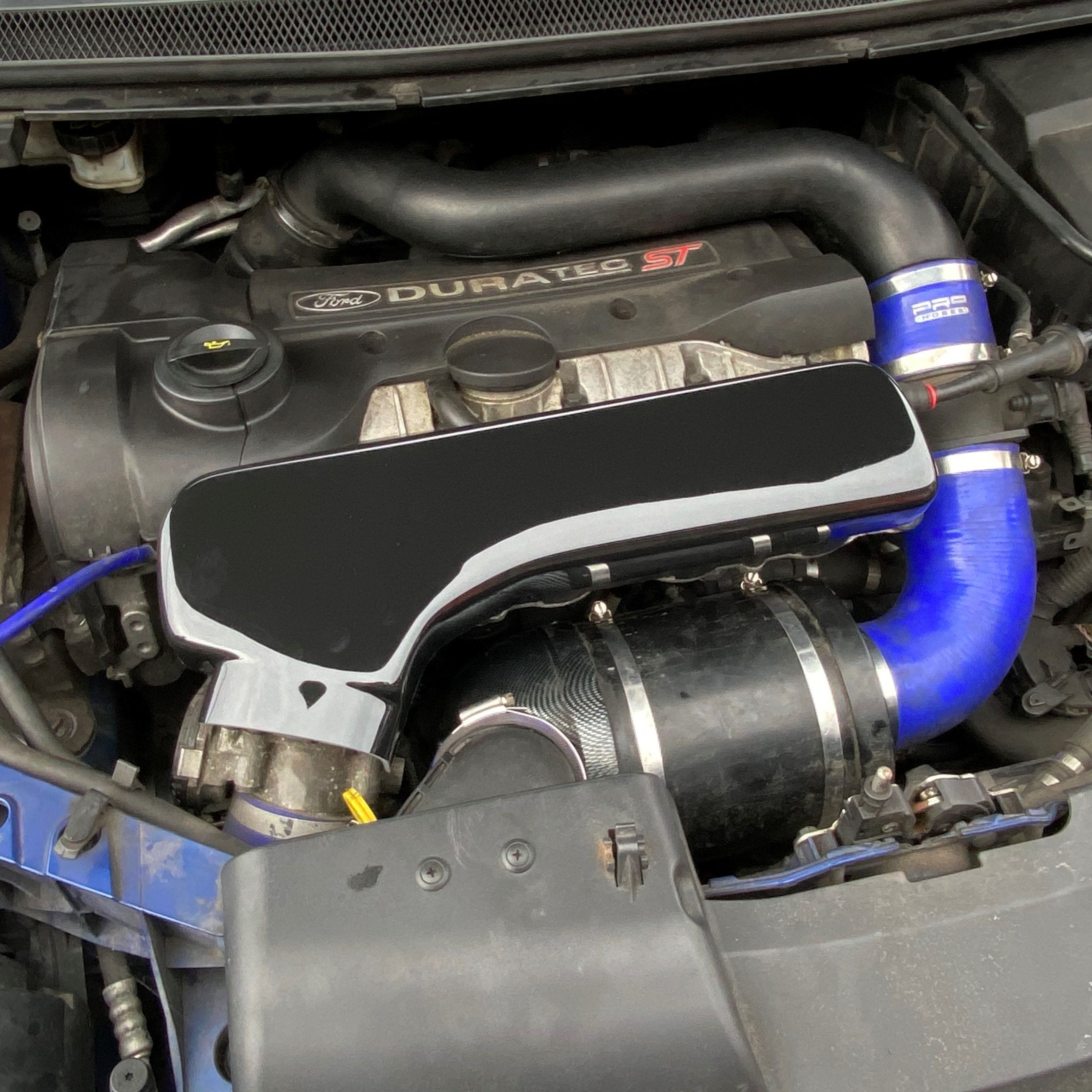 Proform Engine Inlet Plenum Cover - Mk2/2.5 Ford Focus ST/RS - Gloss Black