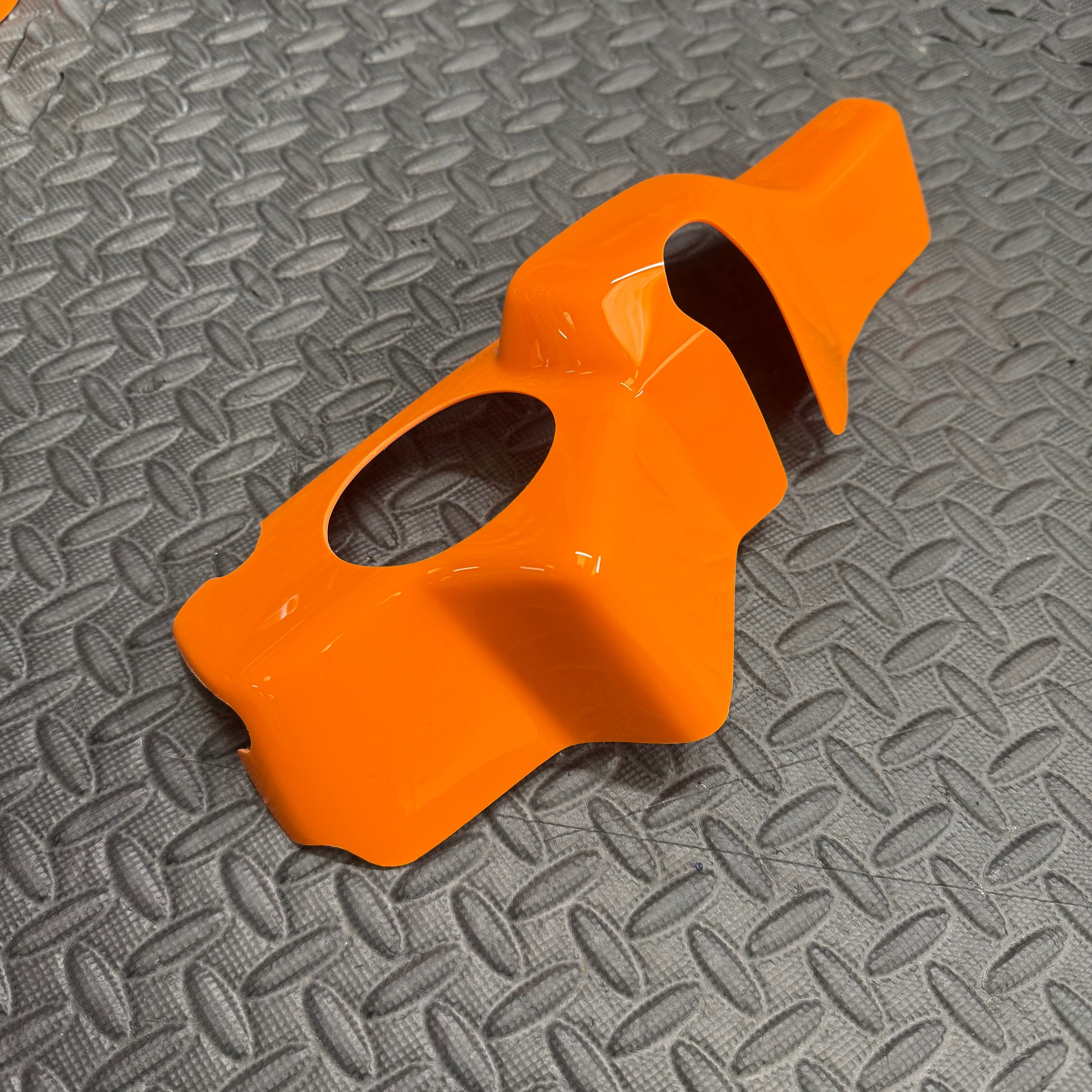 Proform Coolant Tank Cover - Vauxhall / Opel Corsa E inc VXR OPC - Gloss Orange Plastic