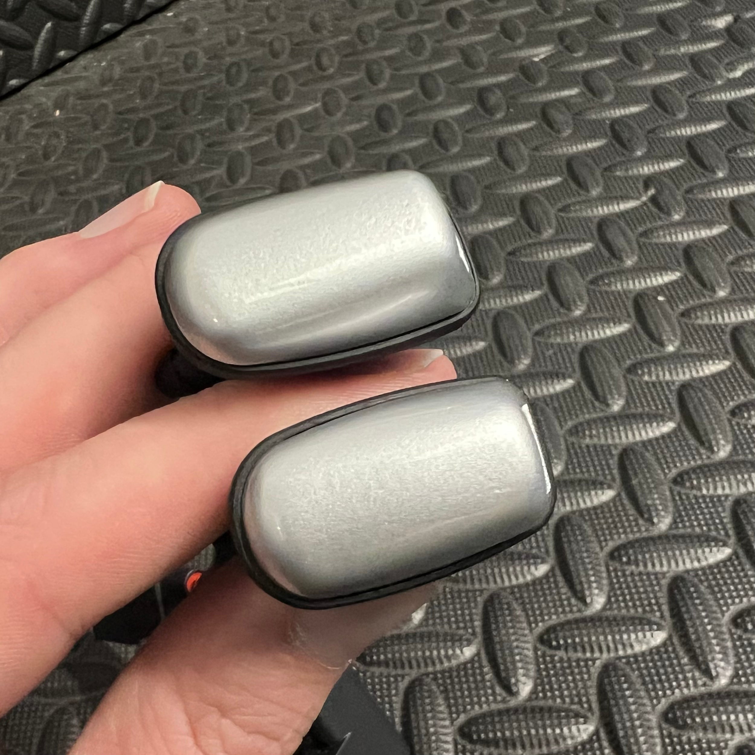 Genuine Ford Heated 'Mist' Washer Jets - Painted Moondust Silver