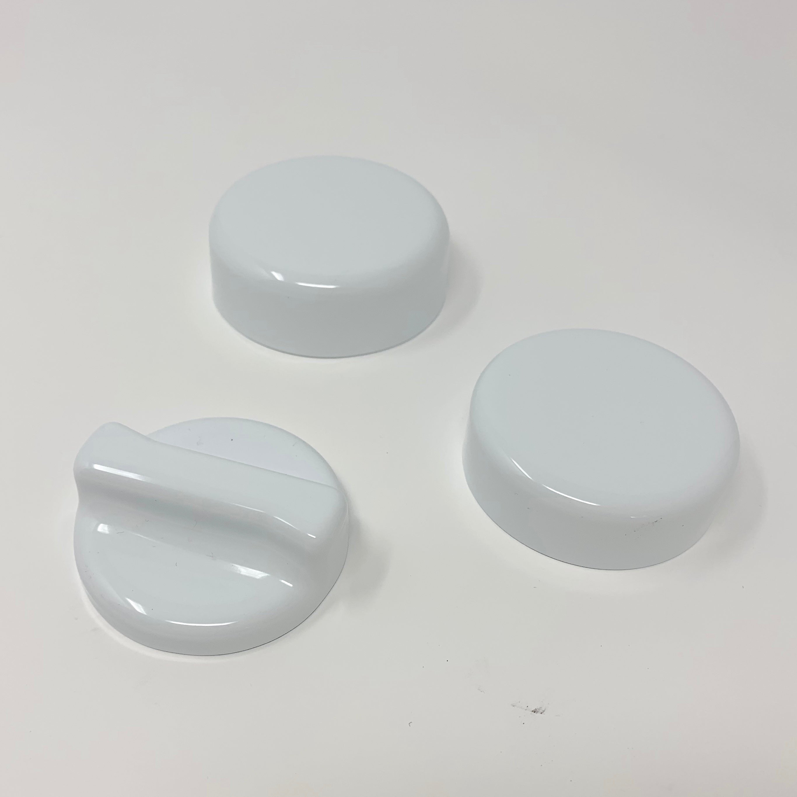 Proform Engine Cap Cover Kit - Large Oil Cap - Various Ford Models - Painted Frozen White