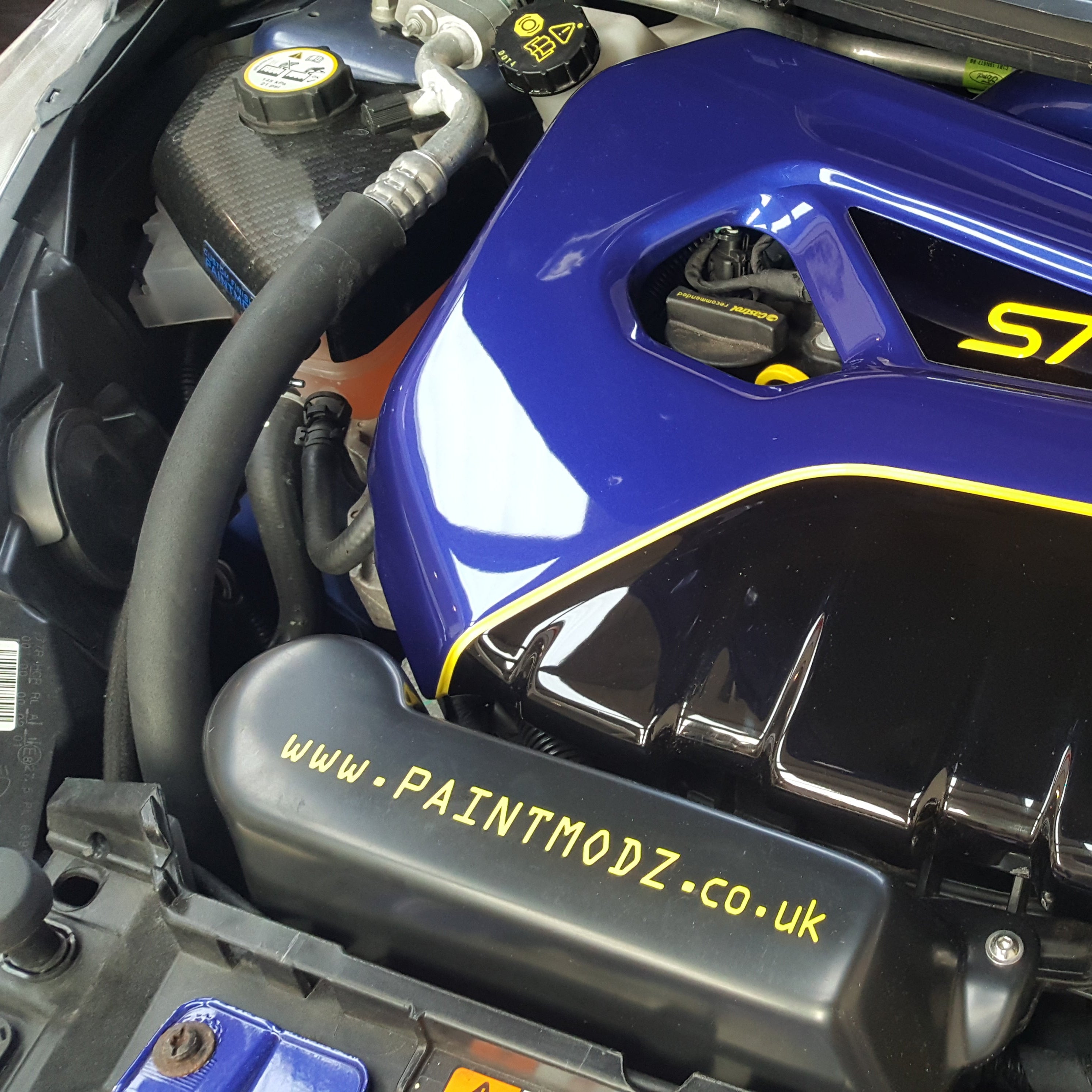 Proform Front Air Conditionin Cover Fiesta ST180/ST200 - Smooth (For Painting) Plastic - Installed