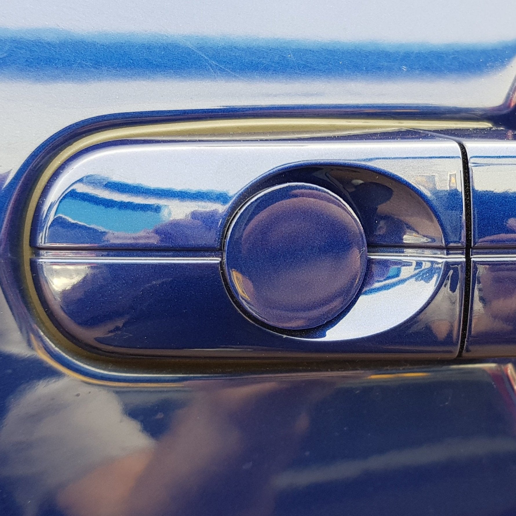 Proform Door Lock Barrel Blanking Plate - Mk2/2.5/3/3.5/4/4.5 Focus / Mk7/7.5 Fiesta (Painted)