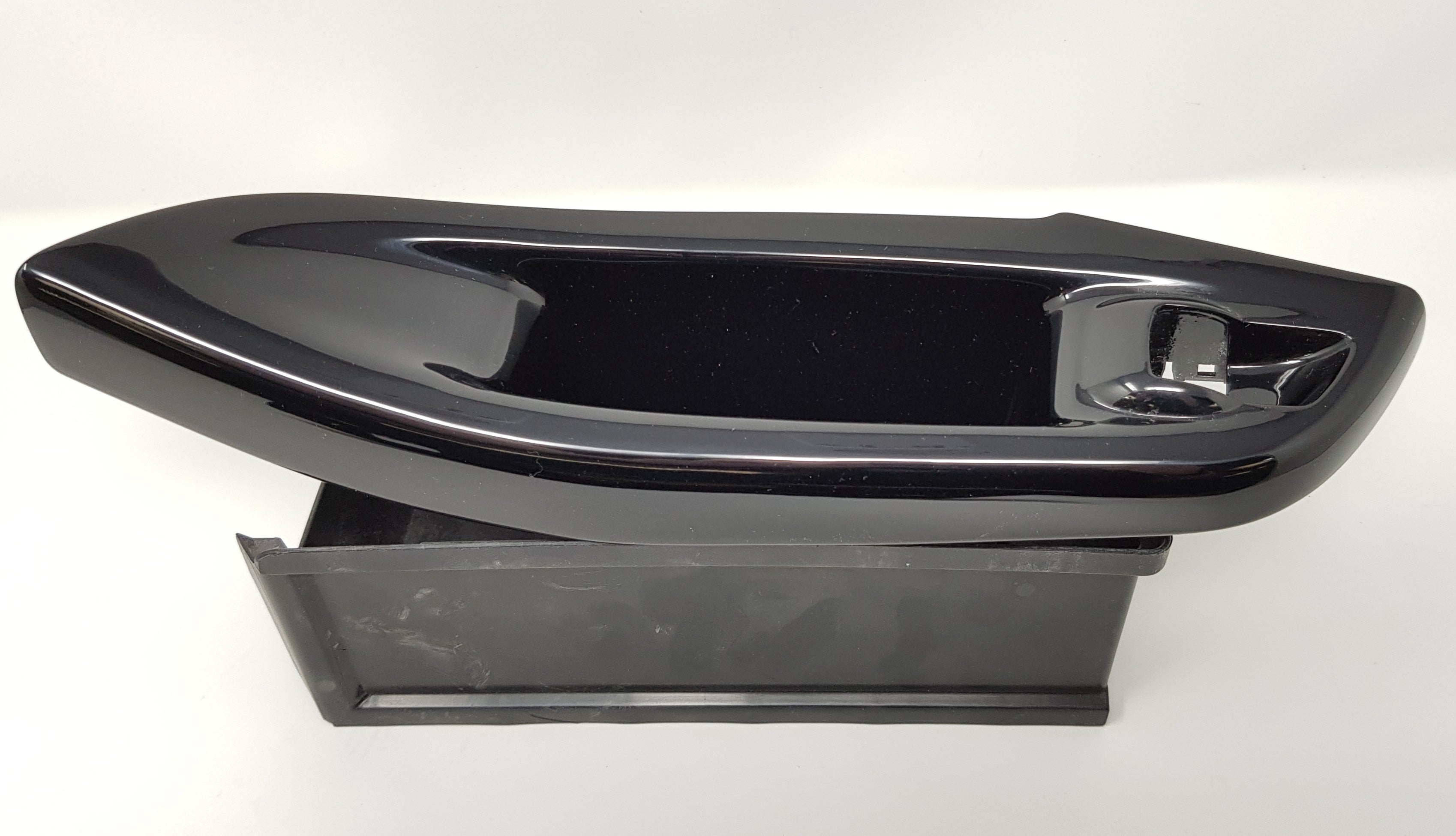 Genuine Ford Interior Rear Door Handle Trims - Mk3/3.5 Ford Focus - Painted Gloss Black