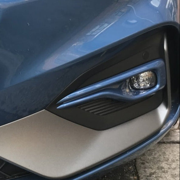 Fog Light Trims - Ford Focus MK4 ST/ ST-Line - Painted New Performance Blue