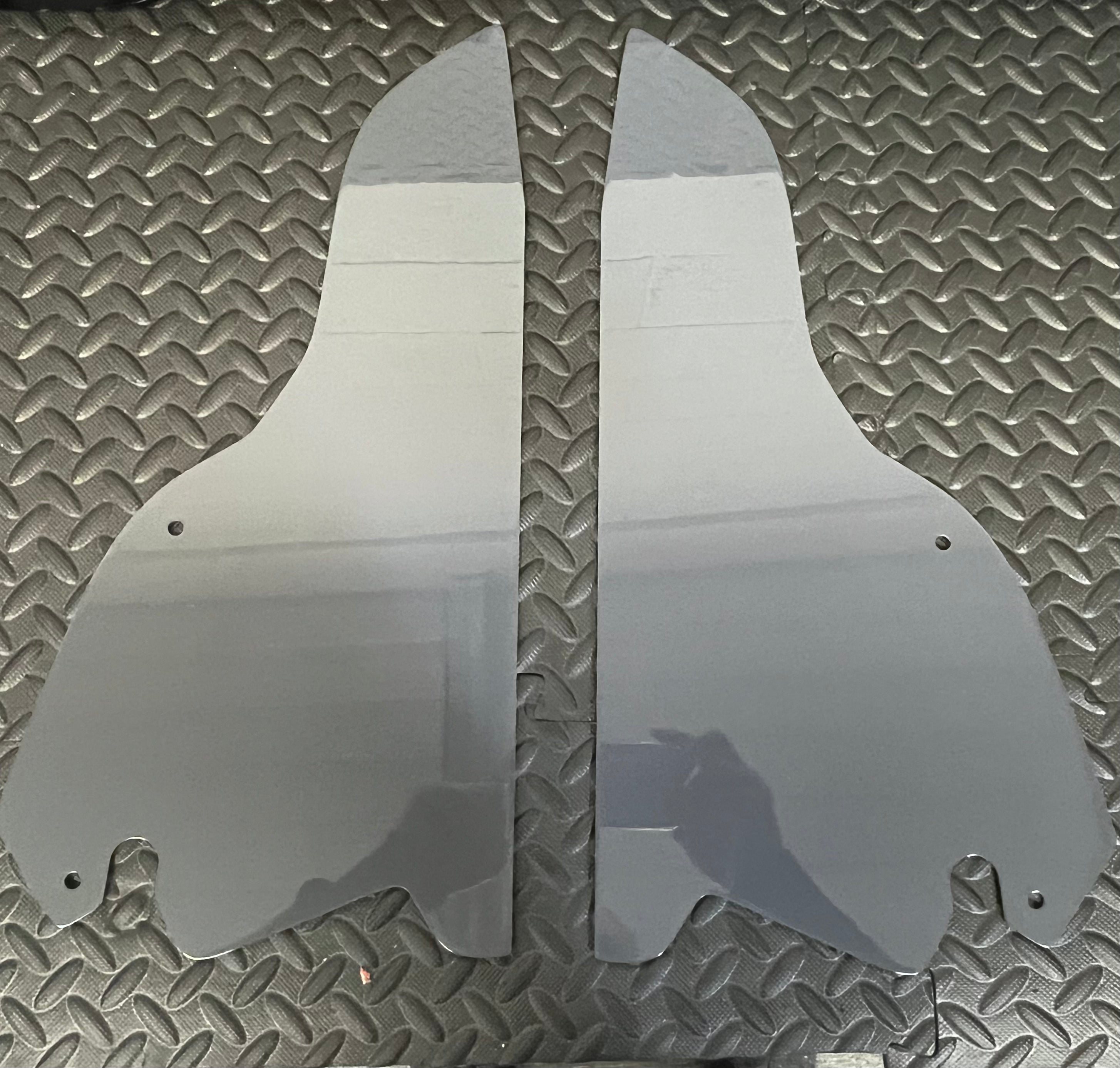 Proform Mk3.5 Focus - Slam Panel Ends - Painted Stealth Grey