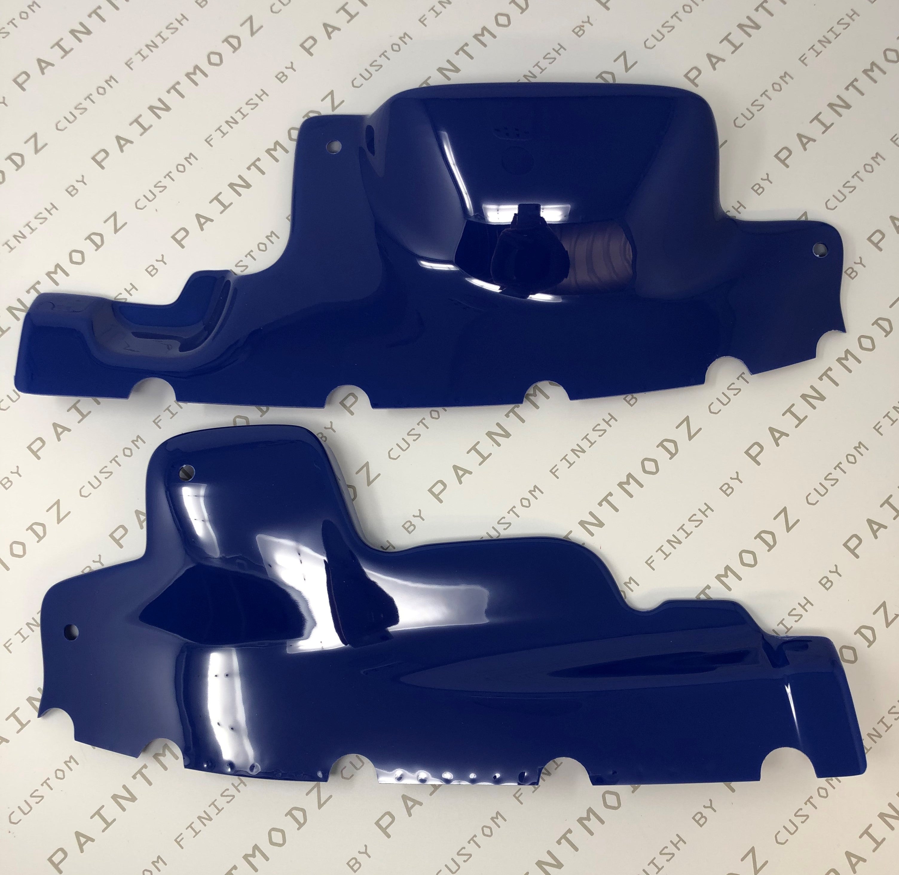 Proform Engine Bay Slam Panel Covers - MK7.5 Fiesta - Gloss Blue Plastic
